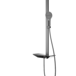 Jasupi JB13C95 3 Function Shower Set with Large Storage Shelf and Digital Show