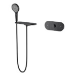 Round Shape designed H59A Solid Brass Thermostatic Bathtub Mixer with large size control borad