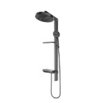 Jasupi Elegant Series 4 function hot & cold  Shower Mixer set with three-level storage shelf and digital control board