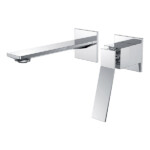 Jasupi Elegant Series Single lever Wall Concealed Solid Brass hot & cold Basin Faucet