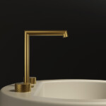 Jasupi Ring Series Solid Brass 3 hole Basin Faucet